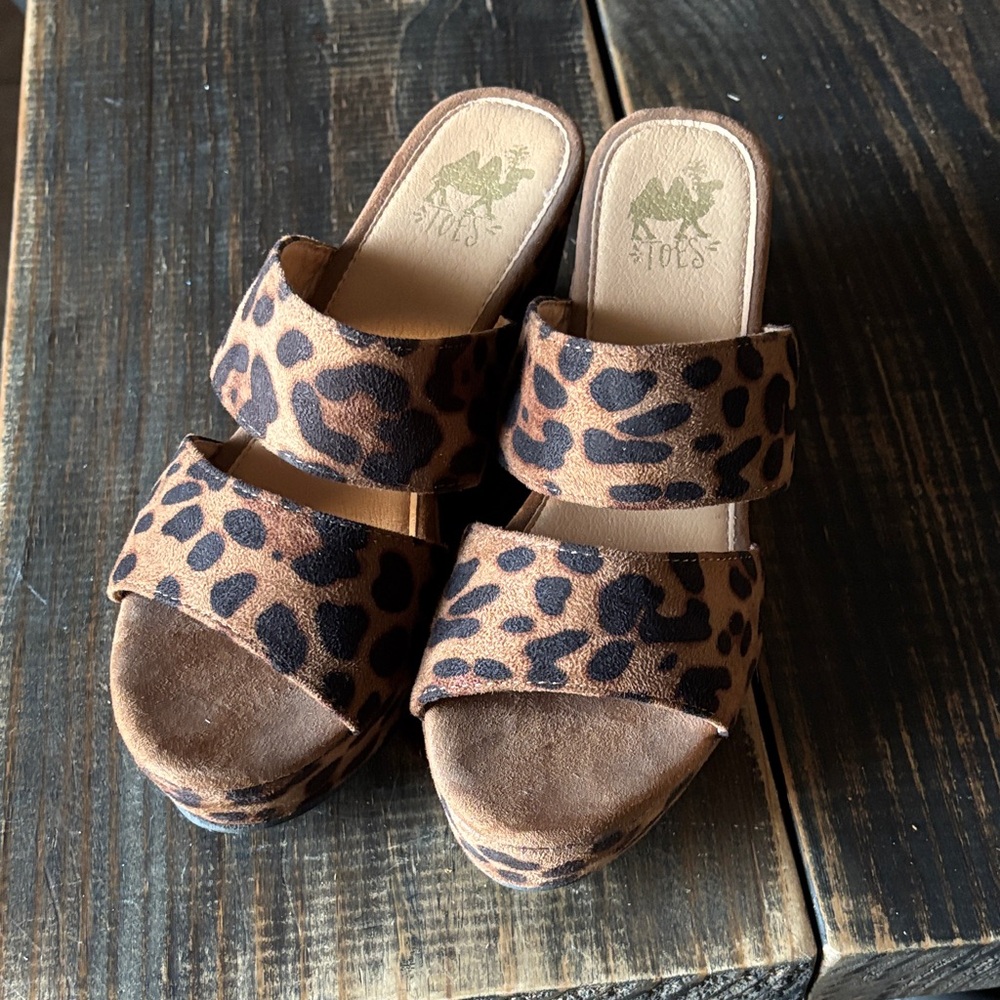 Leopard Print Women's Sandals
